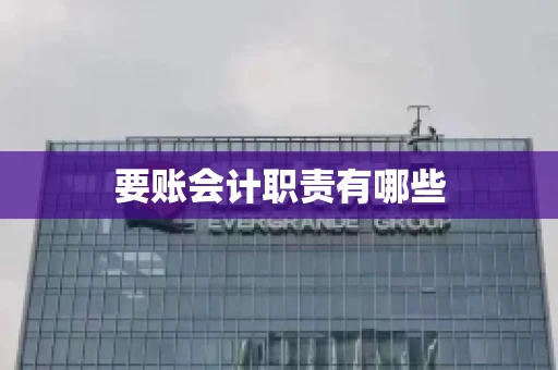 要账会计职责有哪些