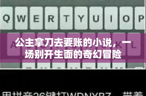 公主拿刀去要账的小说，一场别开生面的奇幻冒险