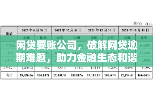 网贷要账公司，破解网贷逾期难题，助力金融生态和谐发展