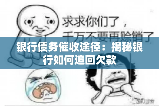 银行债务催收途径：揭秘银行如何追回欠款