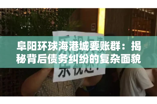 阜阳环球海港城要账群：揭秘背后债务纠纷的复杂面貌