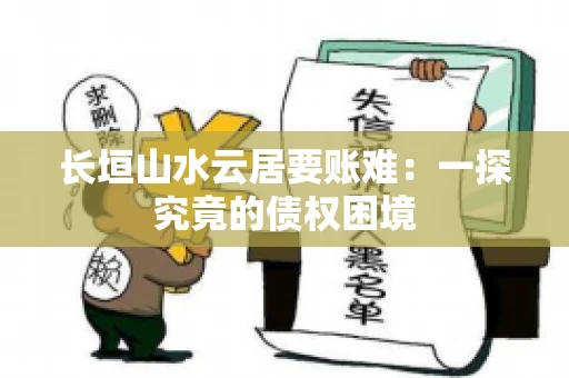 长垣山水云居要账难：一探究竟的债权困境
