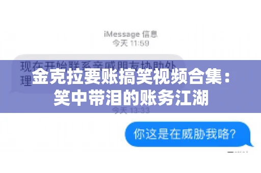 金克拉要账搞笑视频合集：笑中带泪的账务江湖