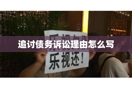 追讨债务诉讼理由怎么写