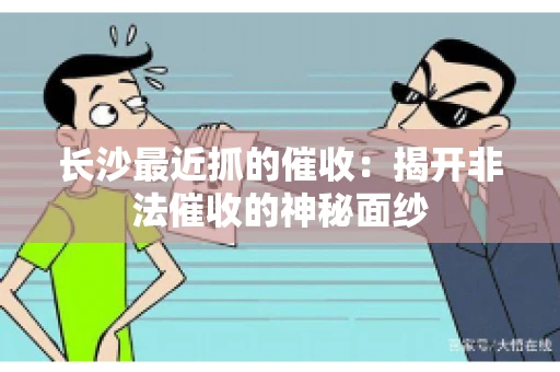 长沙最近抓的催收：揭开非法催收的神秘面纱