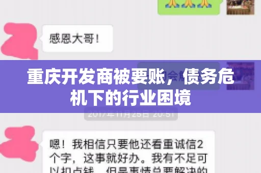 重庆开发商被要账，债务危机下的行业困境
